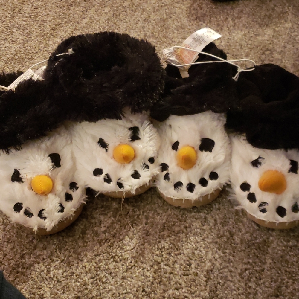 Little blue house slippers